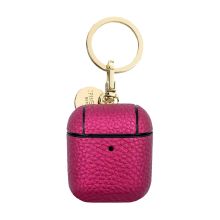 Airpod Case with Keychain Cherry Red