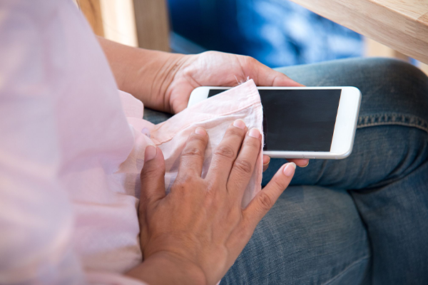 Smartphone Pflege